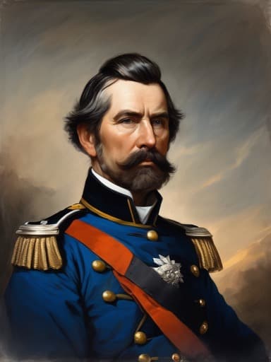 Civil War General patriot portrait preview