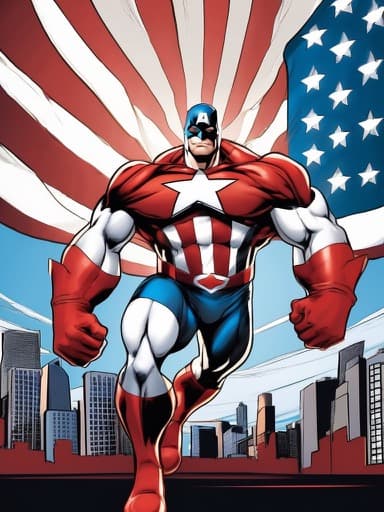 Super Patriot patriotic portrait preview