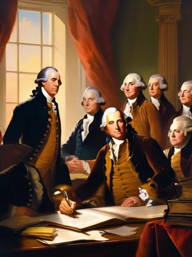 We The People portrait by Nancy R.